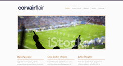 Desktop Screenshot of corvairflair.com
